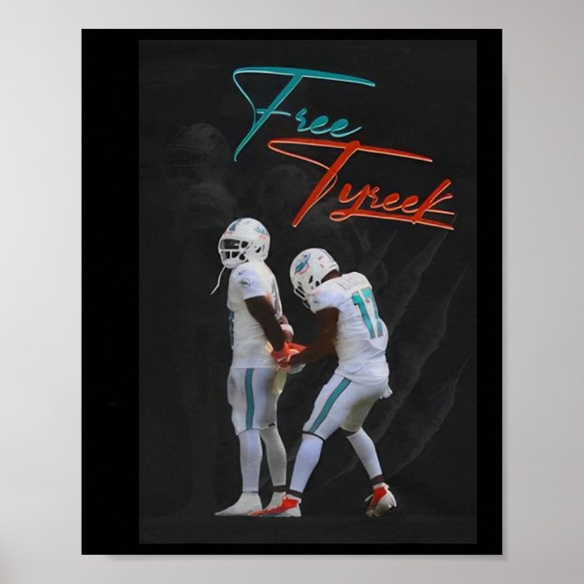 Free Hill Tyreek Poster (Vorne)