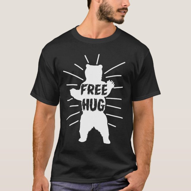 Free Hug T-Shirts Cactus Graphic (Vorderseite)