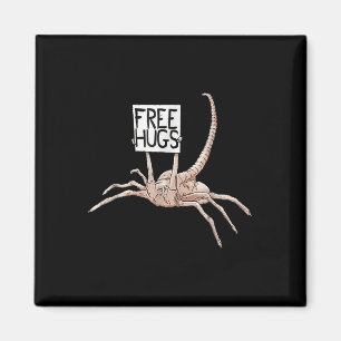 Free Hugs Alien Vintag Design for Men Women Girl Magnet