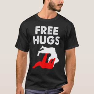 Free Hugs Brasilianische jiu jitsu Men Jiu Jitsu T-Shirt