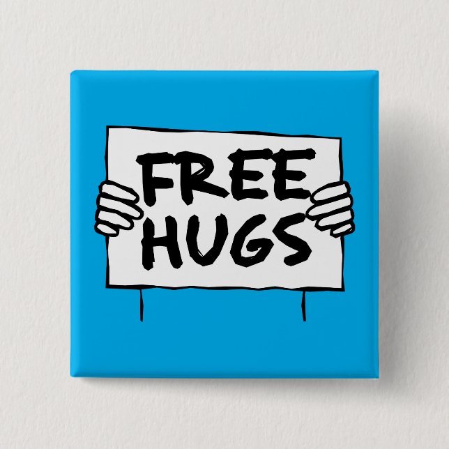 FREE HUGS BUTTON (Vorderseite)