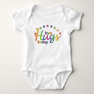 FREE HUGS HEUTE BABY STRAMPLER