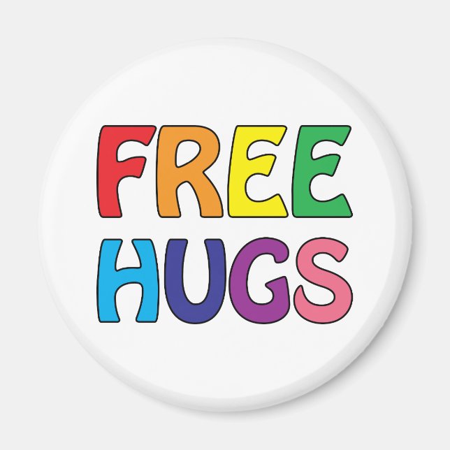 Free Hugs Magnet (Vorne)