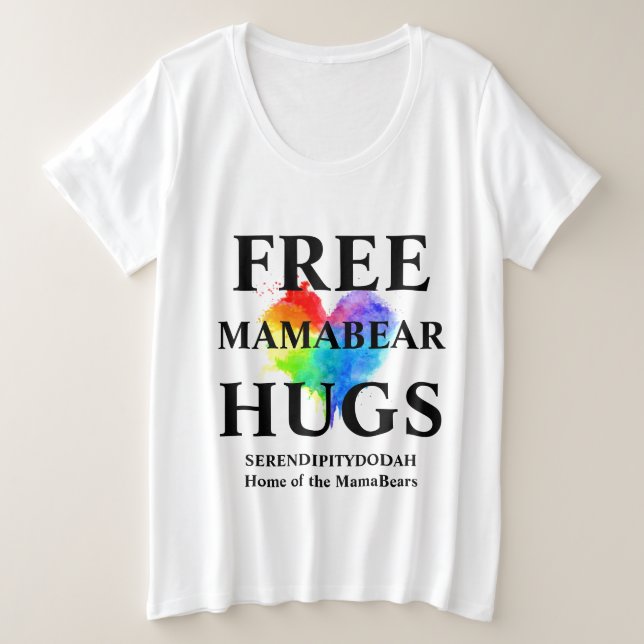 Free Hugs Plus Shirt (Design vorne)