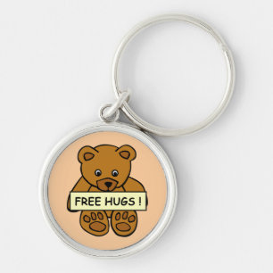 Free Hugs Teddy Schlüsselketten Schlüsselanhänger