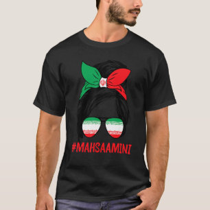 Free Iran Women Life Freedy Bun Iran Fla T-Shirt