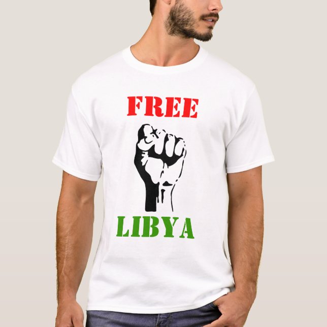 FREE LIBYA T-Shirt (Vorderseite)