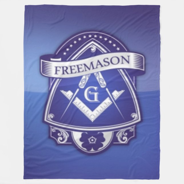 FREE MASON FLEECEDECKE (Vorderseite)