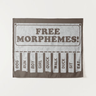 Free Morphemes Wandteppich