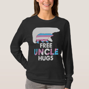 Free Onkel Hugs Transgender Rainbow Bar Lgbt Prid T-Shirt