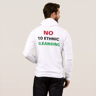 FREE PALÄSTINA NO to GENOCIDE APARTHEID KRIEGSVERB Hoodie