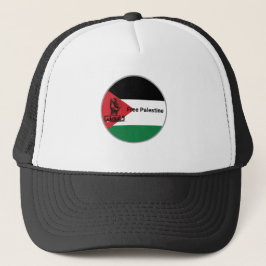 FREE palästinensische arabische Schrift Truckerkappe