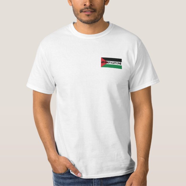 Free Palestine Où est DJ Khaled ? T-shirt (Devant)