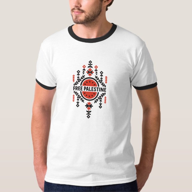 Free Palestine T-Shirt (Vorderseite)