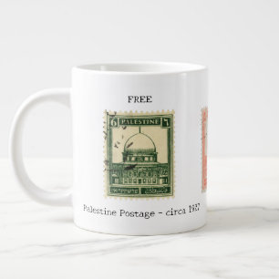 Free Palestine Tasse   Historische Palästina-Brief
