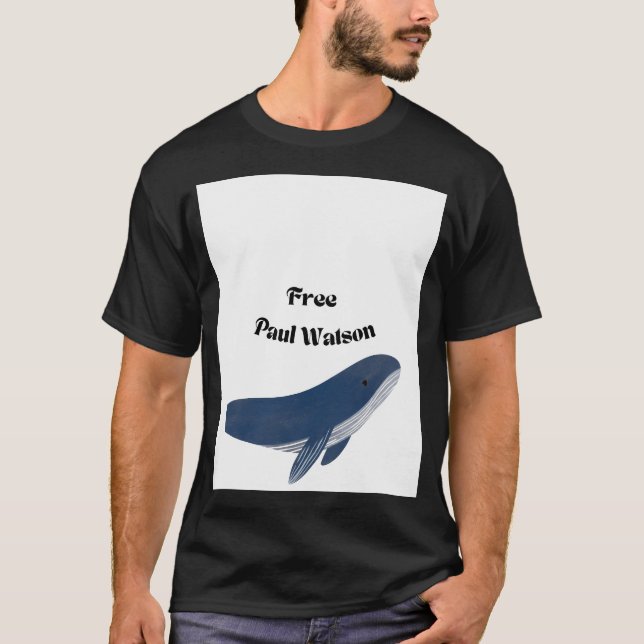 Free Paul Watson T-Shirt (Vorderseite)
