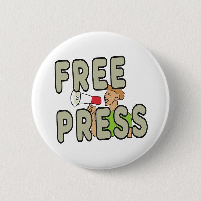 Free Press Button (Vorderseite)