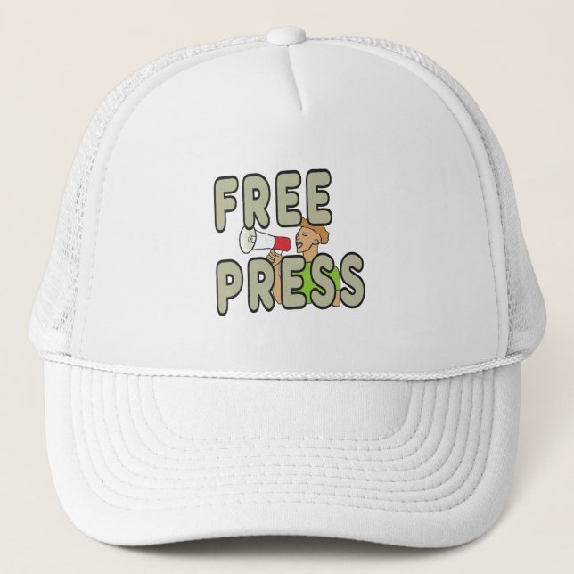 Free Press Truckerkappe (Vorderseite)