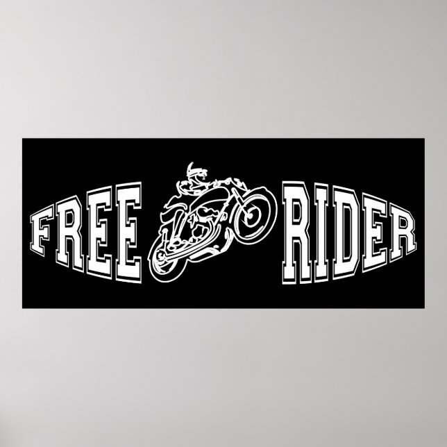 Free rider poster (Vorne)