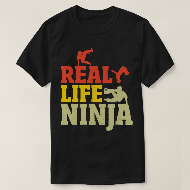Free Runner Ninja Youth Parkour T-Shirt (Design vorne)