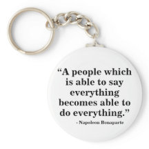 Free Speech Keyring - Zitat 32