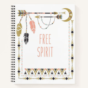 Free Spirit-Boho Notizbuch