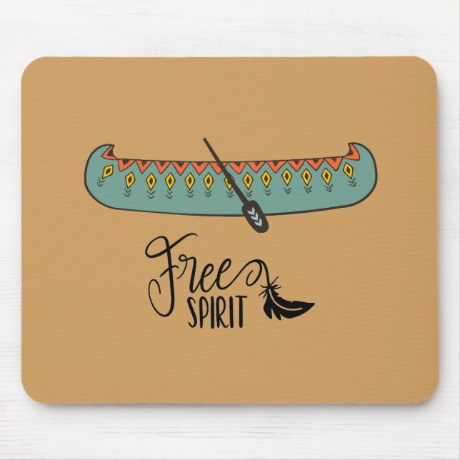 Free Spirit Canoe Mousepad (Vorne)