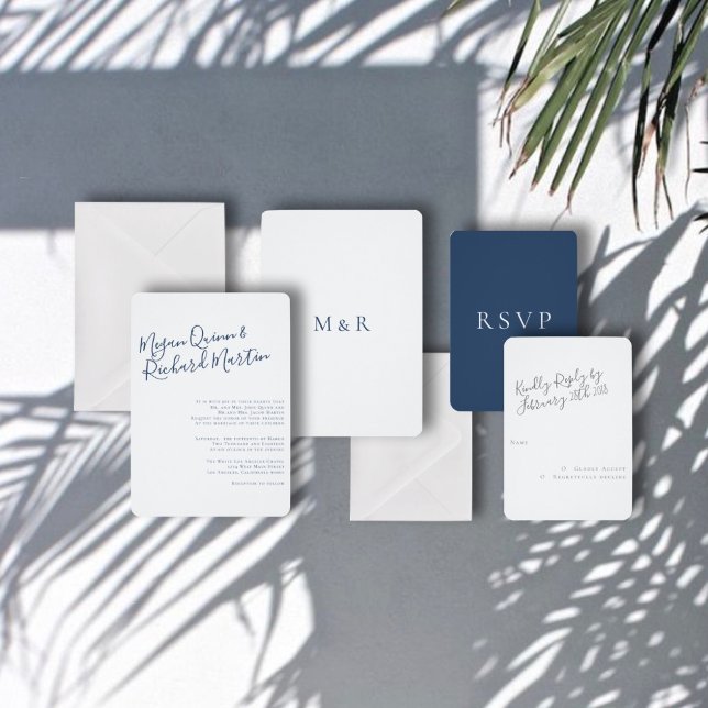 Free Spirit Modern Wedding Einladung (Von Creator hochgeladen)