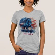 Free Spirit Patriotic Horse