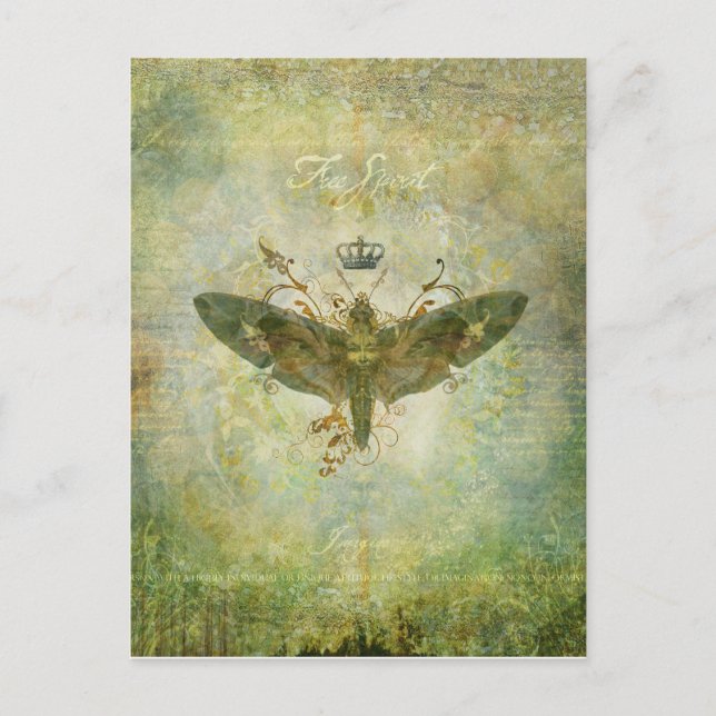 Free Spirit Postcard Postkarte (Vorderseite)