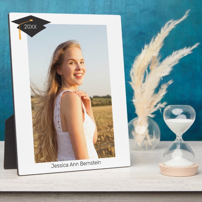 Free Stehend Easel Sign Abschluss Foto Fotoplatte (Seite)