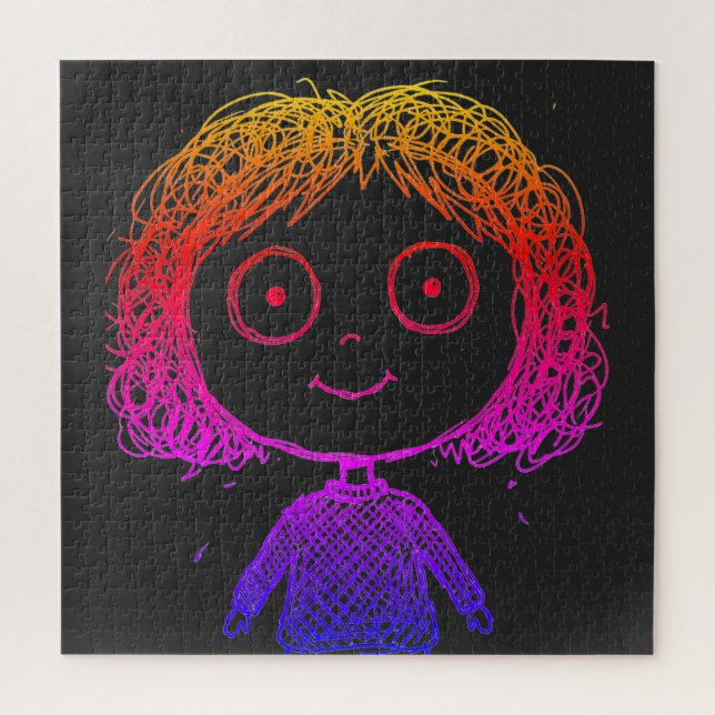 Free-Style Character Color Gradient (Vertikal)