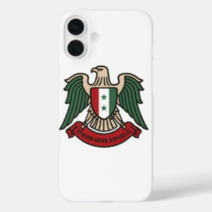 Free Syria Eagle Classic iPhone 16 Plus Hülle
