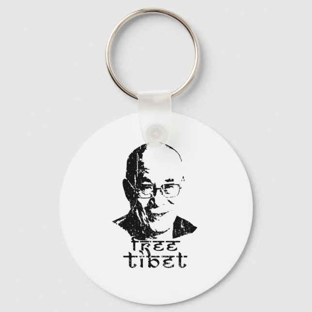 Free Tibet Schlüsselanhänger (Vorderseite)