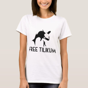 Free Tilikum Rette den Orca Killer Wal T-Shirt