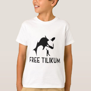 Free Tilikum Rette den Orca Killer Wal T-Shirt