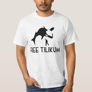 Free Tilikum Rette den Orca Killer Wal T-Shirt