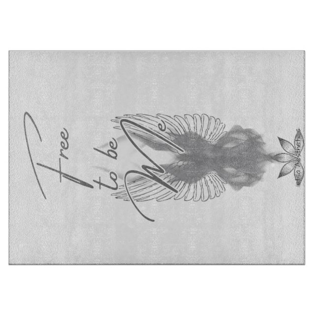 Free to be Me Cutting Board Schneidebrett (Vorderseite)