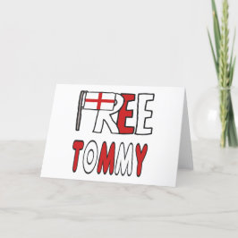 Free Tommy Dankeskarte