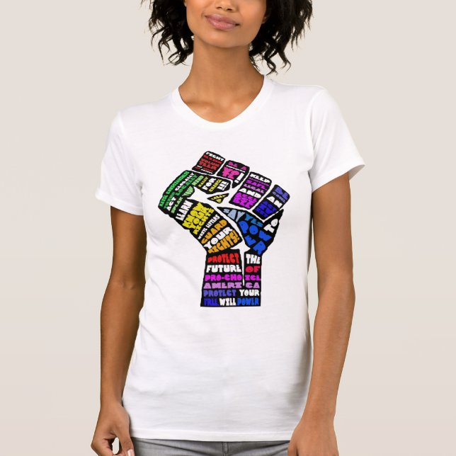 free.will.power : le T-shirt des ladie de gain ! (Devant)