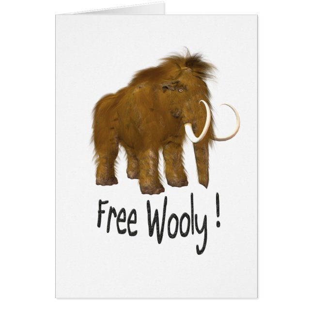 "Free Wooly" Wooly Mammoth (Vorne)