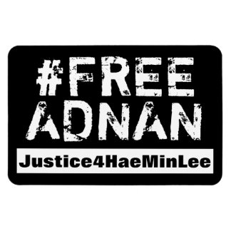#FreeAdnan-Stoßpermagnet Magnet