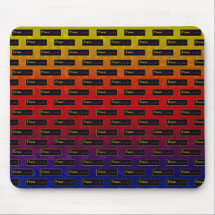 FreeClyde Logo-Muster Mousepad