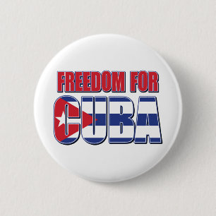 FREED-For-KUBA-FLAG Button