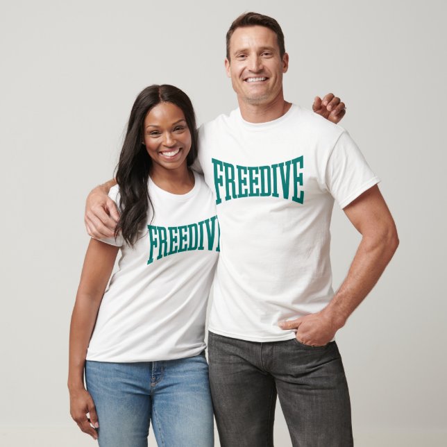 Freedive - Geschenk für Freediver - Apnea Freedivi T-Shirt (Unisex)