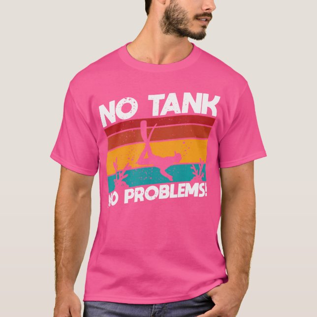 Freediver No Tank No Problems Freediving Dive (Vorderseite)