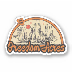 Freedom Acres, Arizona Aufkleber
