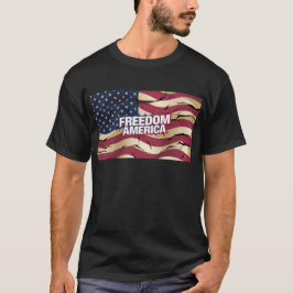 FREEDOM AMERICA Männerpult T-Shirt