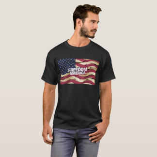 FREEDOM AMERICA Männerpult T-Shirt