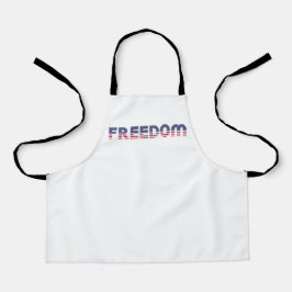 Freedom American Flag for Patriotic & Liberty Gift Schürze